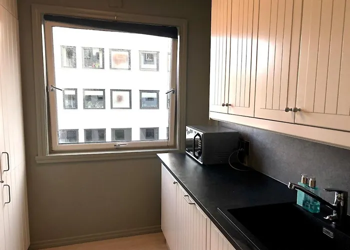 Corner With Balcony In شقة *