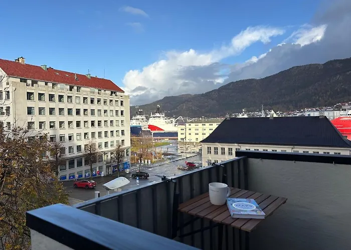 Apartamento Corner With Balcony In Bergen